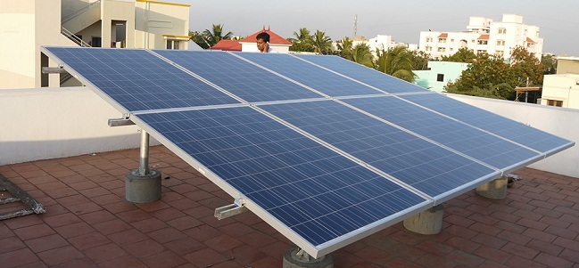 3KW SOLAR GRID TIE POWER PLANT : RAYZON 335Wp + GROWATT MIC 3000TL-X