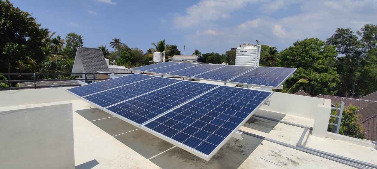 3kW Grid Tied Solar Plant-Contendre Goodwe