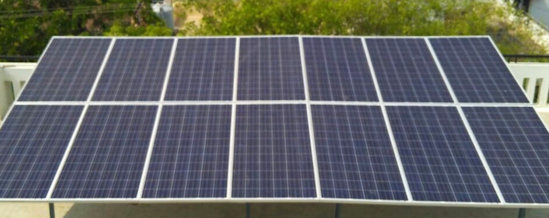 3kWp SOLAR ON-GRID SOLAR POWER PLANT