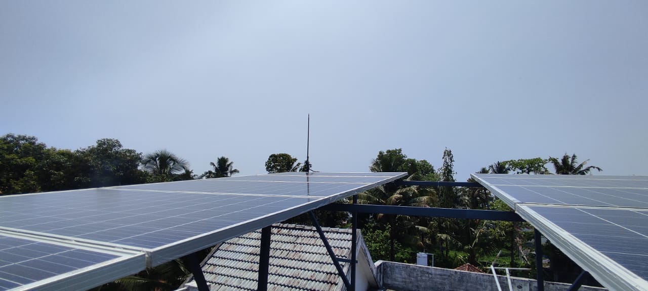 3kW Grid Tied Solar Plant-Sova Goodwe